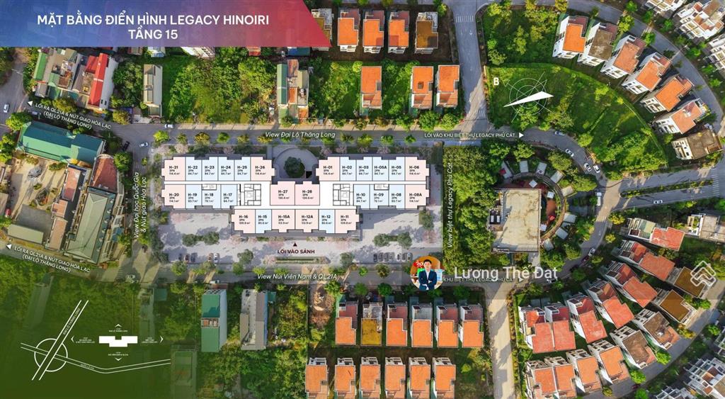 Chung cư cao cấp với đơn giá chỉ 56tr/m2 chỉ có tại legacy hinoiri | bàn giao full nội thất