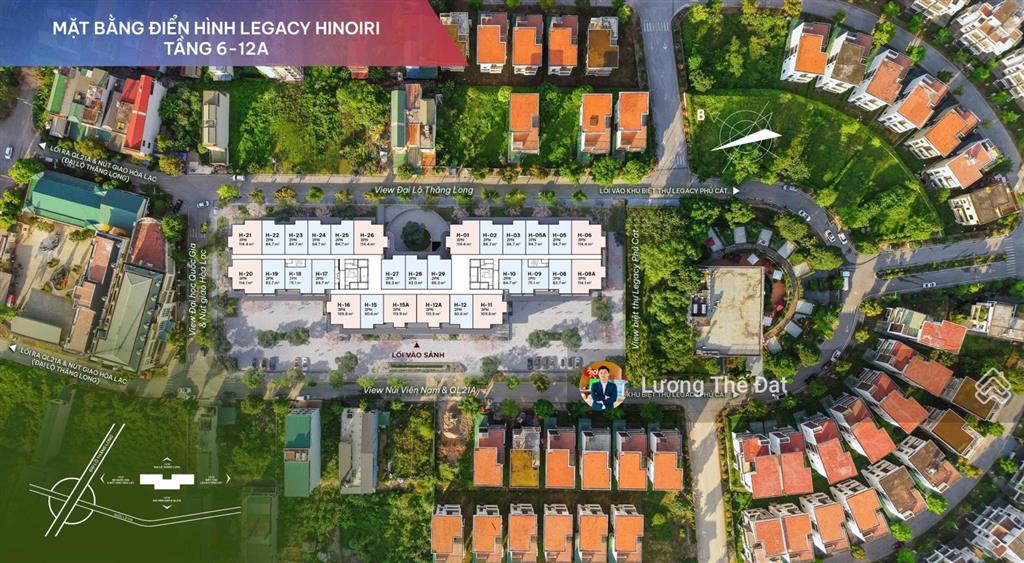 Chung cư cao cấp với đơn giá chỉ 56tr/m2 chỉ có tại legacy hinoiri | bàn giao full nội thất