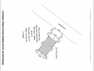 Bán đất 235m2 8.7x 27 vuông a4  mặt tiền đường số ngay cao đẳng công thương  chỉ 63tr/m2
