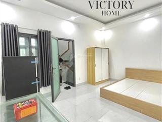 Cho thuê phòng chdv cao cấp  25m2 sát bên emart phan huy ích có thang máy pccc chuẩn chỉ 5tr/th