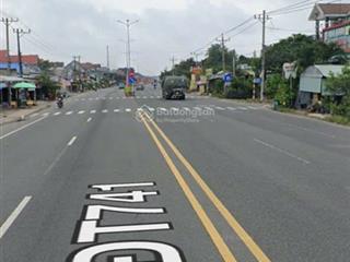 Bán đất mặt tiền chợ chánh lưu, bến cát, kinh doanh buôn bán