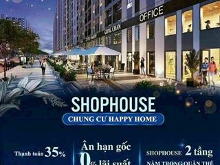 Shophouse chân đế có lửng, vừa ở vừa kinh doanh 18 toà chung cư nhà ở xã hội kđt vinhomes thanh hoá
