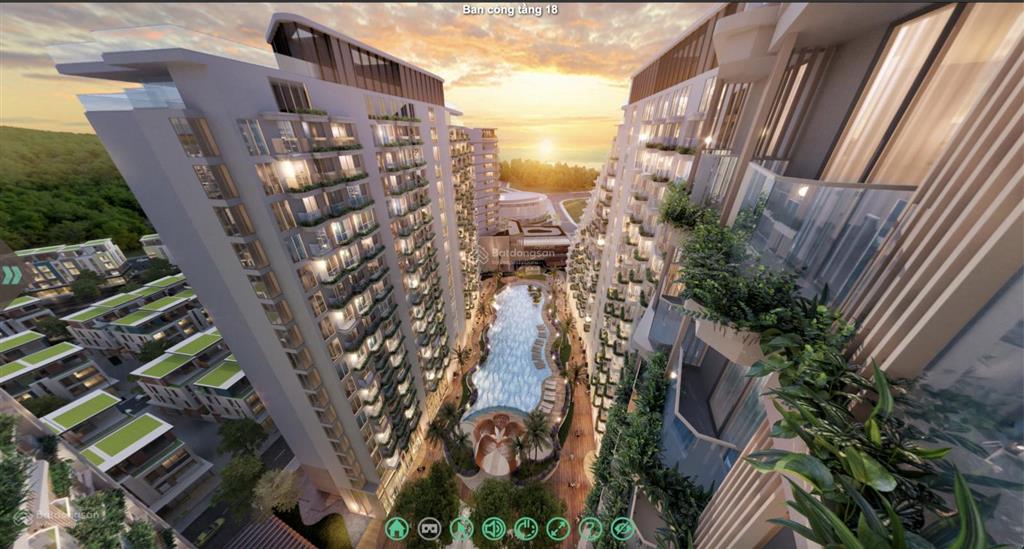 Hiếm có 1 căn tầng 18, 2 p. ngủ (suất ngoại giao). view trực diện biển như hình. sở hữu lâu dài