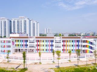 Liền kề 100m2 view hông trường mầm non xanh tuệ đức