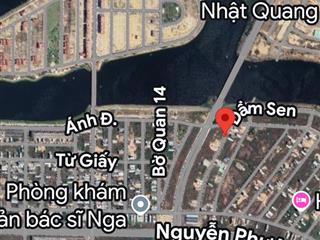 Bán lô đất gần sông gần minh mạng cạnh công viên nam hòa xuân  chỉ 5,7xx tỷ