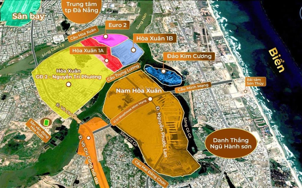 Bán đất đường 10.5m nam hòa xuân 102.5m gần nguyễn phước lan giá tốt 5.08 tỷ