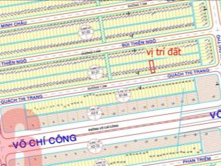 Bán lô đất đẹp đường quách thị trang, quận cẩm lệ, đà nẵng  vị trí đẹp, song song võ chí công