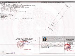 Bán cặp đất dt lớn cồn dầu 20, hòa xuân chỉ 15 tỷ thương lượng