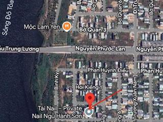 Sót lại lô 110m2giá rẻ đường hói kiểng 2 điện âm, nam hòa xuânchỉ 5,4x tỷ