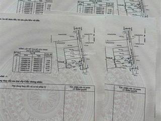 Bán 6 lô mới tách. dt 5*20m. tam đông. thới tam thôn. hocmon