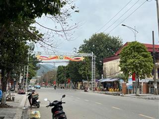 Bán lô đất 2 mặt tiền siêu hiếm tại phố cù chính lan tp hoà bình