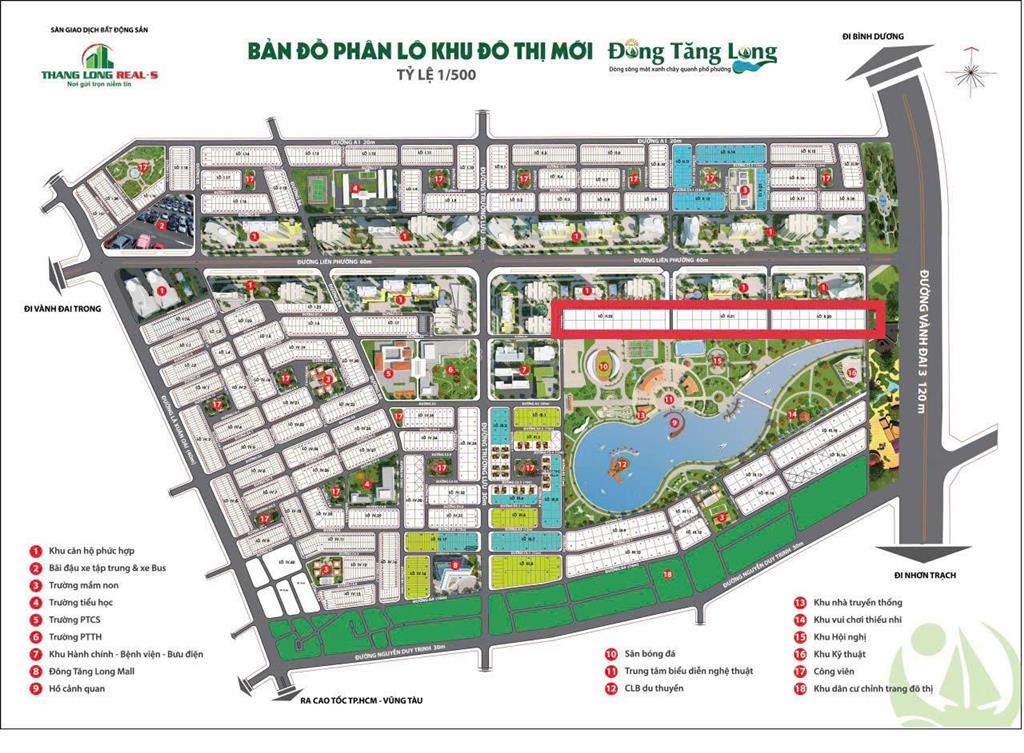 Cơ hội sở hữu ngay dinh thự đối diện hồ hạc cầm tại đông tăng quận 9,  0938 256 ***