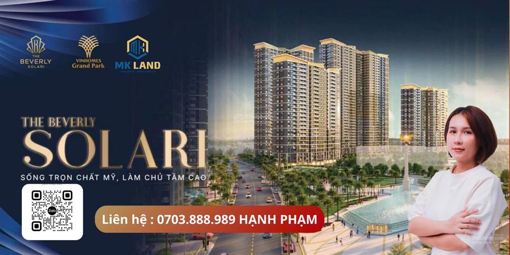 Beverly solari 2pn2wc 67m2 giá 2.982 tỷ, nhà mới ký trực tiếp cđt, thanh toán giãn trong 180 ngày
