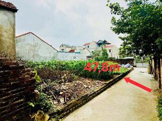 Bán đất 47,8m2 tại xã thụy hương, chương mỹ, hà nội, giá cực chất 2,15 tỷ