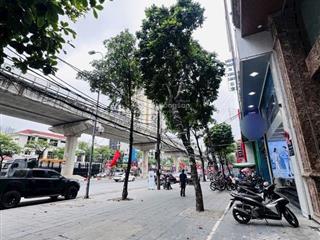 Lừng lững mặt phố hồ tùng mậu  tòa building 7 tầng có hầm  lô góc 3 mặt tiền lớn  vỉa hè 12m