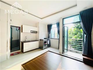 Cho thuê căn hộ studio ban công máy giặt sấy riêng full nt mới giáp đường 3/2 quận 10 gần đh ueh
