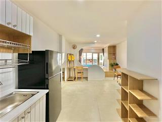 Cho thuê căn hộ studio ban công tách bếp đón gió full nt mới tinh ngay đào duy từ phú nhuận giáp q1