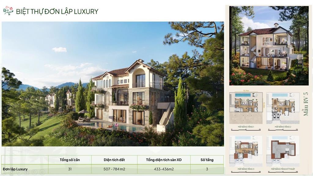 Cđt bán căn đơn lập luxury mặt trực diện hồ siêu vip duy nhất tại dự án, hơn 400m2 sàn. ký cđt bim