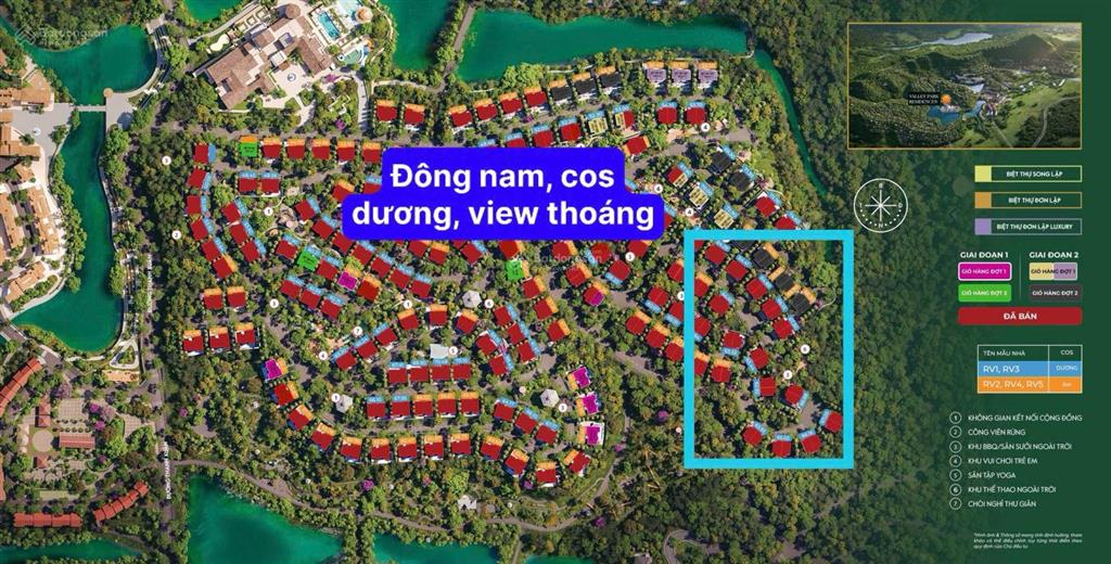 Chủ nhà cần tiền bán gấp căn biệt thự tại thanh xuan valley hướng đông nam, giá chỉ 14,5 tỷ