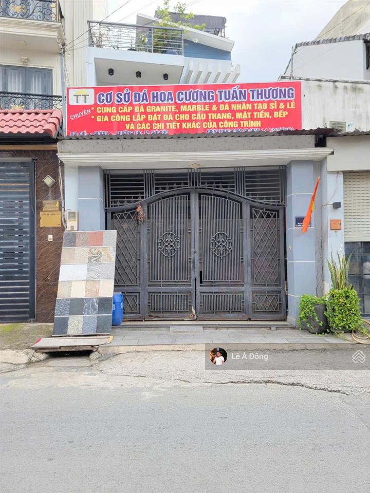 Nhà 1t1l dt 105,3m2 ngang 5m. cách gametro bình thái 500m. mtkd đường 10m