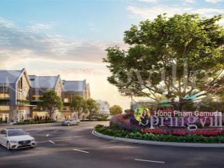 Rổ hàng đầu tư giai đoạn 1 spring ville  ký hđmb 10%  ân hạn gốc lãi 24 tháng  giá từ 8 tỷ