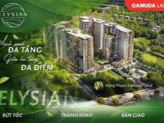 Elysian mua trực tiếp cđt gamuda land  5% ký hđmb, lịch thanh toán giãn 5 năm  đã xây đến tầng 17