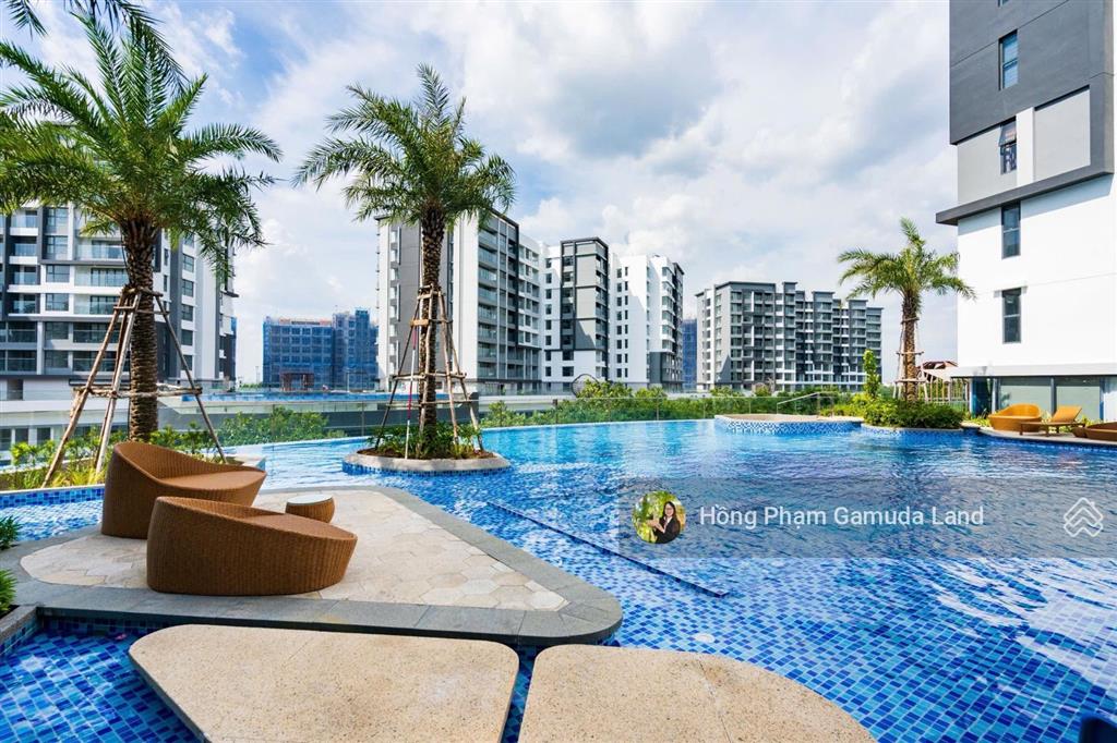 Alnata plus 2pn2wc full nội thất  view đại lộ gamuda land  giá (102%) 7.5tỷ có ô đậu xe