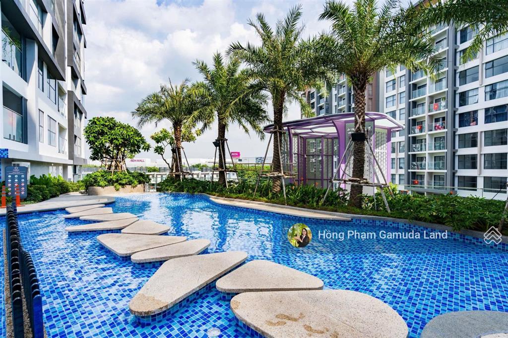 Alnata plus 2pn2wc full nội thất  view đại lộ gamuda land  giá (102%) 7.5tỷ có ô đậu xe