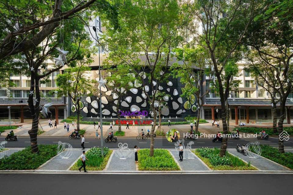 Diamond alnata plus  bán 3pn2wc  dt 117m2  giá thanh toán 9.7tỷ  view đại lộ shophouse