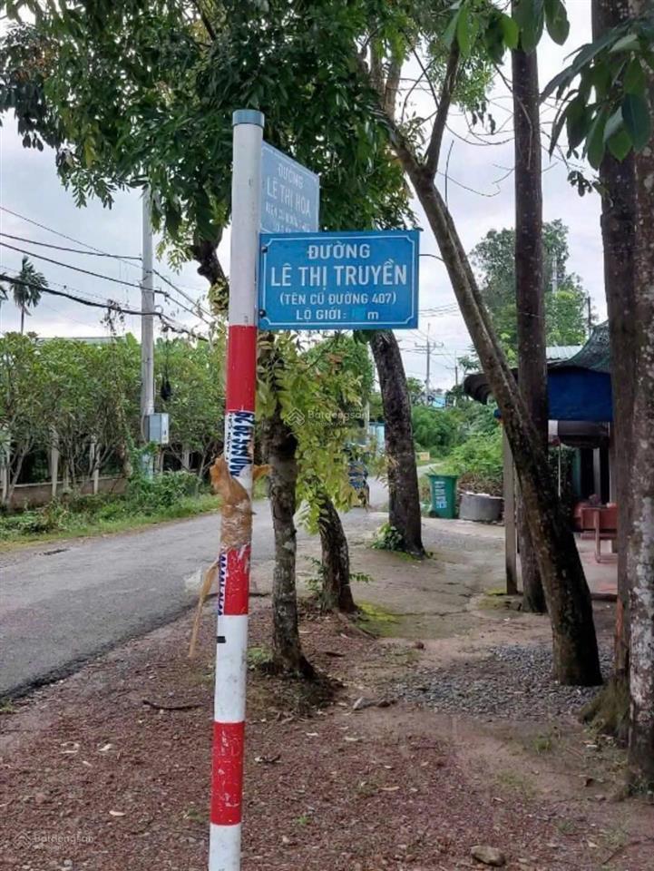 Bán gấp lô đất tại xã phước vĩnh an, củ chi, trên mặt tiền đường lê thị truyền, 261.6m2, giá 920tr
