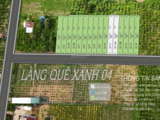 Chính chủ bán đất tại đinh văn lâm hà 200m² sẵn thổ cư sổ riêng chỉ 430 triệu