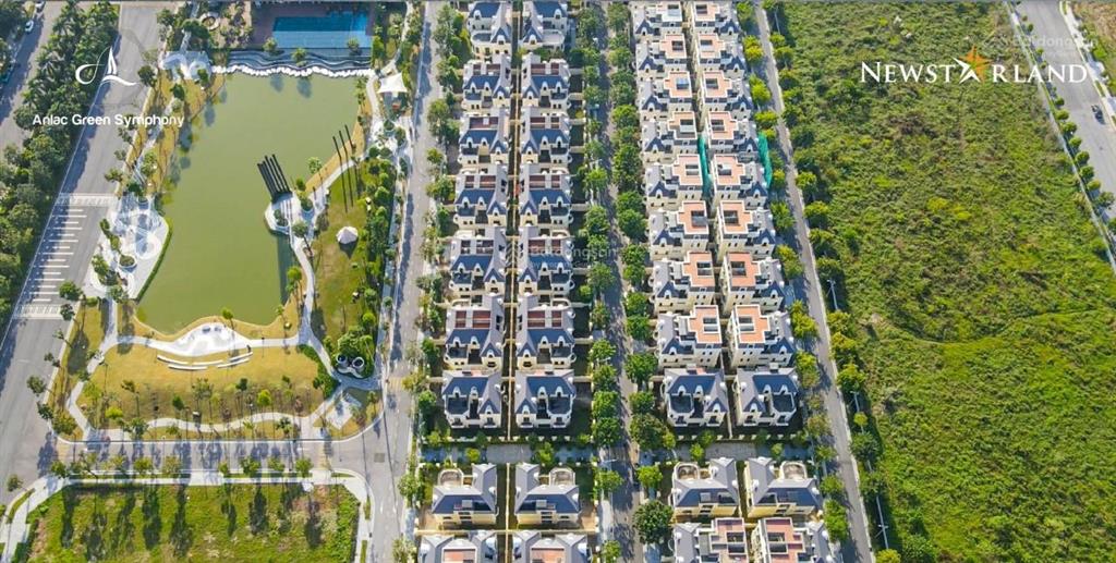 Biệt thự song lập 135m2, vị trí đẹp, gần công viên trung tâm, gần trường học, giá tốt nhất an lạc