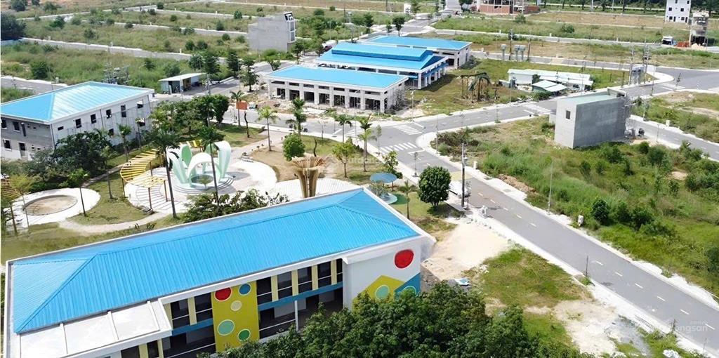 Bán đất nền 80m2 bình dương, sổ hồng riêng. ngay kcn tân lập , giá 2,590 tỷ