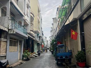 Bán nhà hẻm thông xe hơi 6m khuông việt giáp q11 54m2 2 tầng giá 6.3 tỷ tl