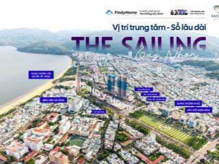 The sailing quy nhơn  căn hộ nghỉ dưỡng 5 sao, vị trí vàng trung tâm thành phố