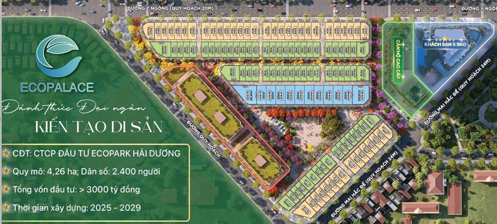 Cơ hội sở hữu nhà phố eco palace, buôn ma thuột đẳng cấp