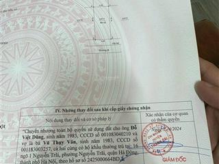 Bán đất đấu giá thanh cao với dt 84,5m2 mt 6m đường rộng 7m rất tiềm năng ạ