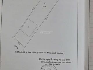 245 tr/m2 đường ô tô, kinh doanh, ngõ thông, mảnh đất đẹp 182m2 (thực tế 210m2), mt 6.5m
