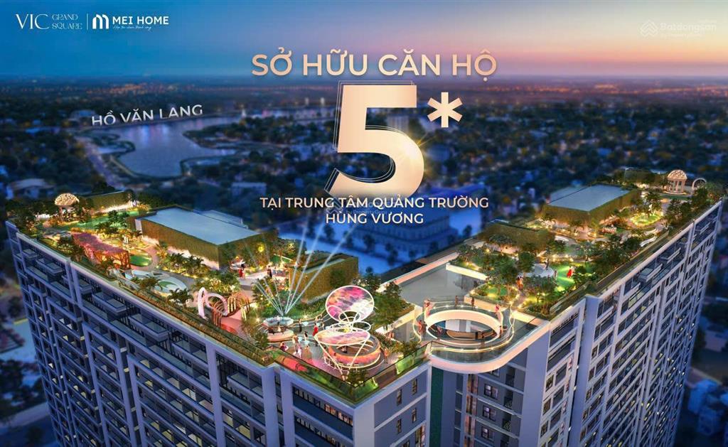 Chuyển nhượng căn 2pn2vs view quảng trường  dự án vic grand square. giá tốt tháng 12