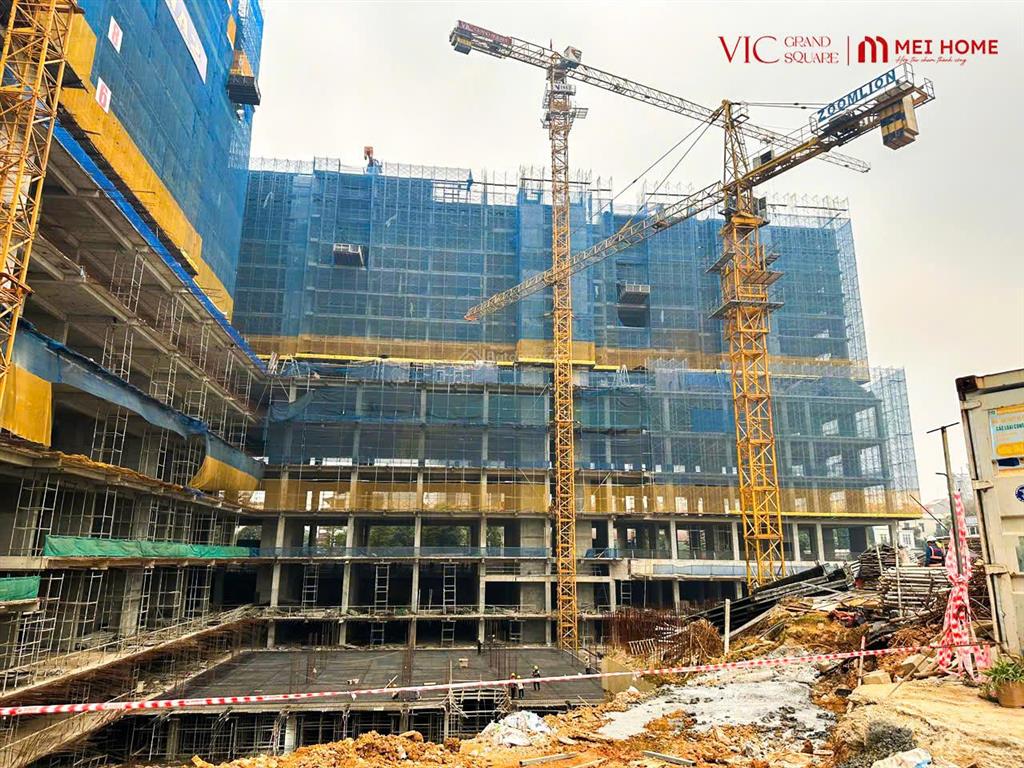 Chuyển nhượng căn 2pn2vs view quảng trường  dự án vic grand square. giá tốt tháng 12