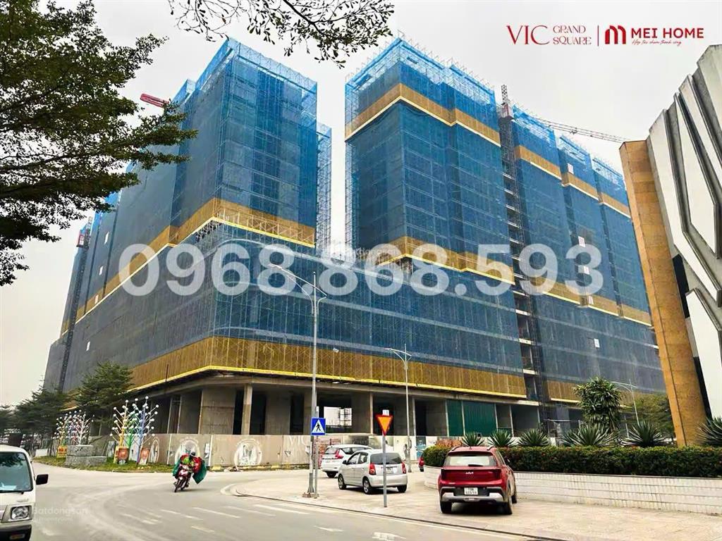 Shophouse khối đế vic grand square giá chỉ 10 tỷ. siêu phẩm dòng tiền tại tt việt trì