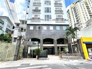 Toà nhà mt nguyễn thượng hiền, q. phú nhuận. dt 12.5m x 21m. kc hầm, 9 tầng. tn 420tr/th.