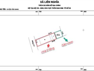 Bán lô đất dịch vụ 75m2. kinh doanh cực tốt tại trung tâm xã liên nghĩa, lõi quy hoạch văn giang