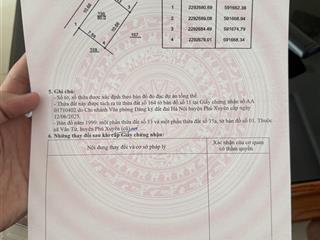 Chính chủ bán mảnh đất 80m2 vân từ phú xuyên ,đường oto vào đất cách 1 nhà ra đường trục chính