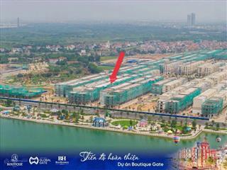 Quá đẹp, liền kề thiên nga cách hồ 50m, gần trường học, công viên, ở đẳng cấp vinhomes cổ loa 75m2