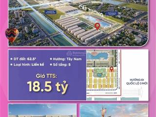 Cơ hội cuối cùng sở hữu cặp nhà phố ánh dương, gần phố tm grand bazzar vinhomes cổ loa mặt tiền 10m
