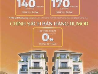 Biệt thự liền kề alluavia 140170tr/1m2 hỗ trợ lãi suất 2 năm