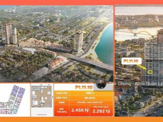Căn hộ cosmo 1pn + view biển, thành phố  diện tích 48,6m2  giá 2,29 tỷ