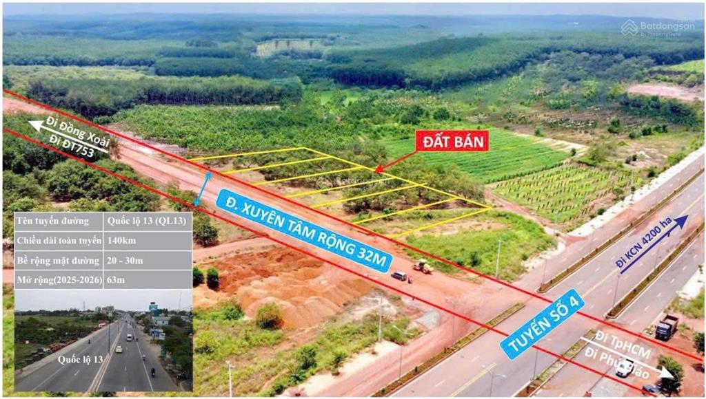 Hàng hiếm ngang 18 mt xuyên tâm. ngay tuyến 2. hơn 1sào3 giá k tới 1tr/m2. sổ vuông vức siêu đẹp