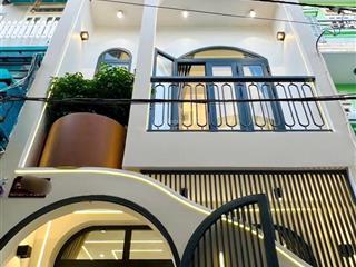 Chỉ 5,7 tỷ nhà xây mới  3 tầng khu đồng bộ  phạm văn chiêu  gò vấp